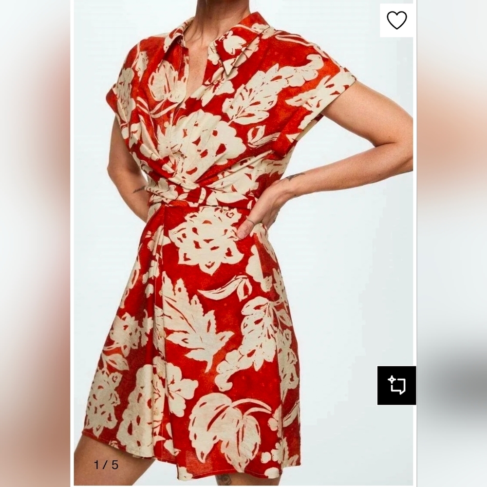 Mango Shirt Dress